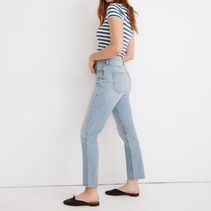 Madewell Petite Curvy Perfect Vintage Jean in Fiore Wash - Never Worn